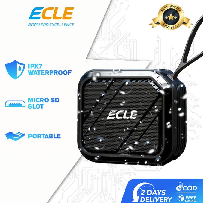 ECLE EC-3 Speaker Hi Fi Bass Portable Waterproof Bluetooth