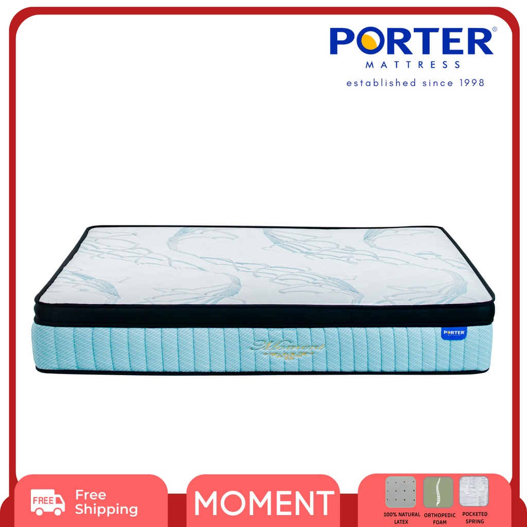 PORTER Kasur Springbed Latex Pocket Spring - Moment