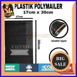 

perkakas PLASTIK POLYMAILER 17X30cm Kantong Amplop Packing 1 GULUNG isi 100PCS 1F3BZ3