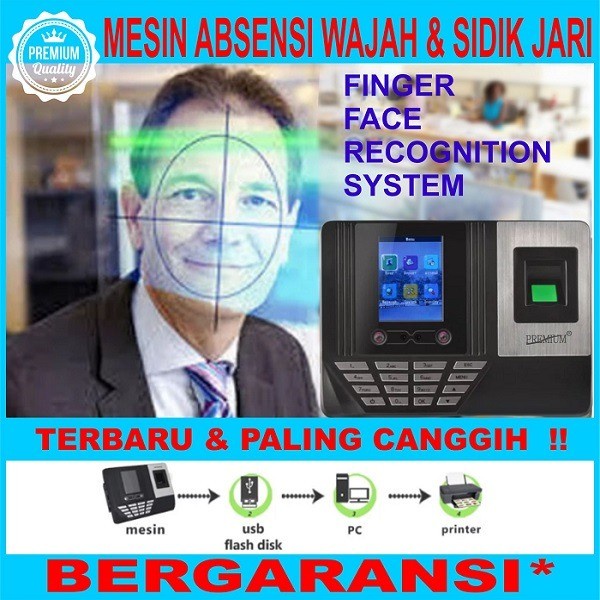 

[[JNT COD]] MESIN ABSENSI / ABSEN MUKA WAJAH FACE RECOGNITION + SIDIK JARI FINGER