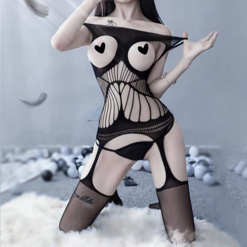 Lingerie Sexy Jumbo - Baju Tidur Sexy Jumbo - Lingerie Jaring Stocking - Sexy Jumbo Wanita Perempuan