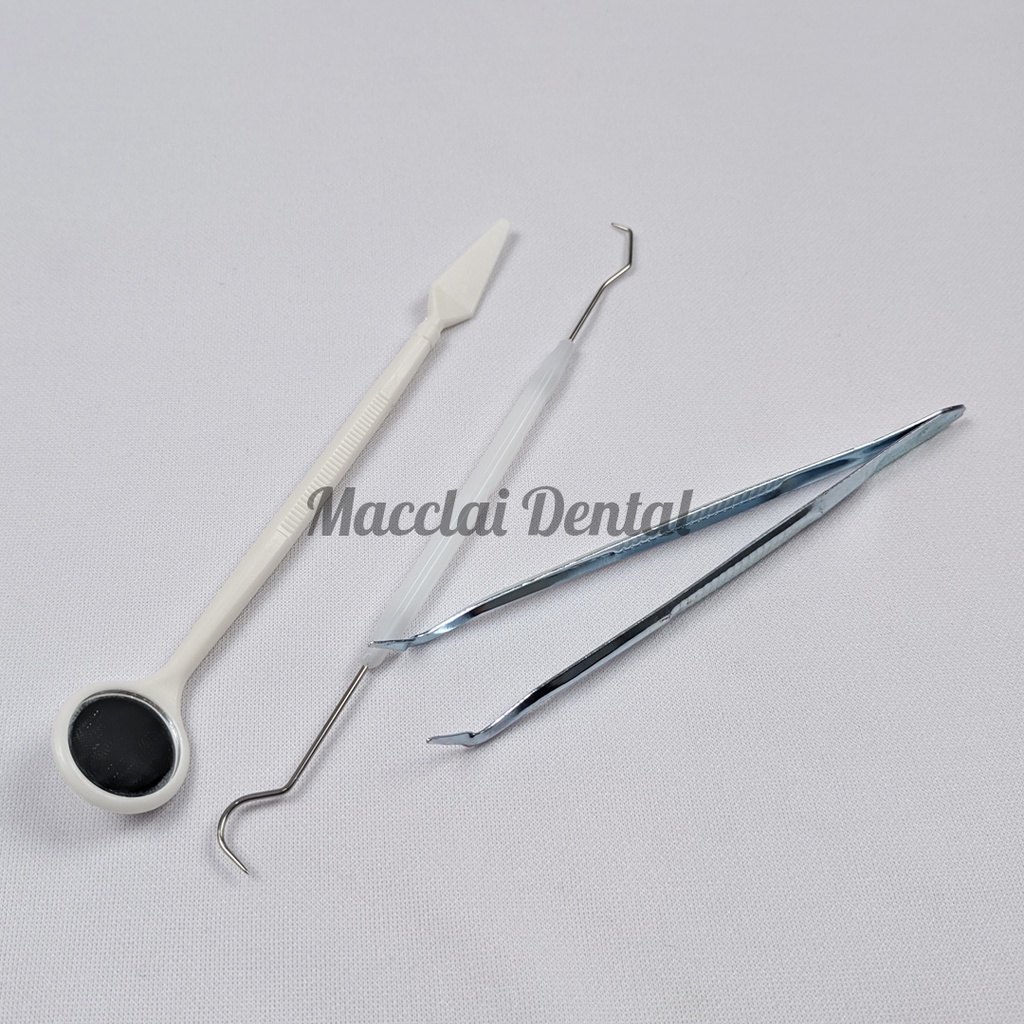 DENTAL DISPOSIBLE INSTRUMEN KIT / DISPOSABLE INSTRUMENT SET ISI 3 PCS