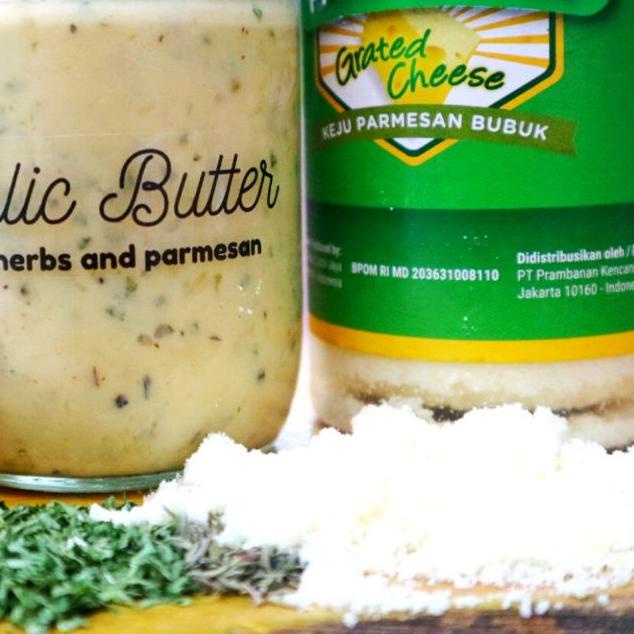 

♢ 200 gr Parmesan Garlic Butter premium (European Made) ➹