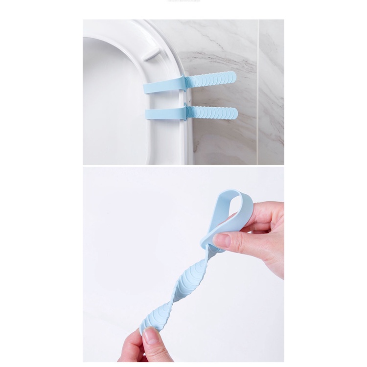 Tali Toilet Handle / Belt Handle Pegangan Pengangkat Dudukan Kloset / Alat Pegangan Tutup Kloset Anti Kotor Flipper Handle Toilet