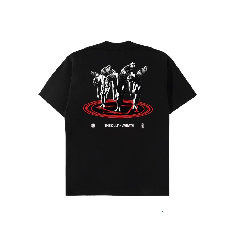 AVHATH - The Sardonic Club Black Tshirt