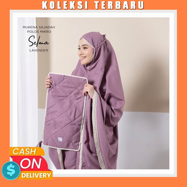 Cod Mukena Gracella Full Bordir Jumbo Mukena Premium Perlengkapan Sholat Wanita Dewasa Fashion Musli