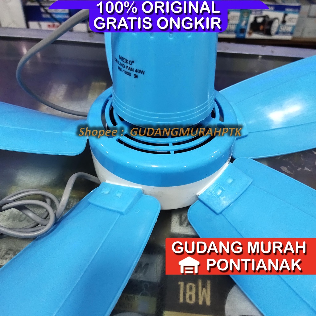 Kipas angin gantung minifan helifan  40w 5 sayap empat daun kipas baling mini fan hely fan