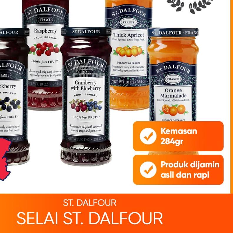 

✷ Selai St. Dalfour All Varian Passion Fruit - Selai France 284 gr ❃