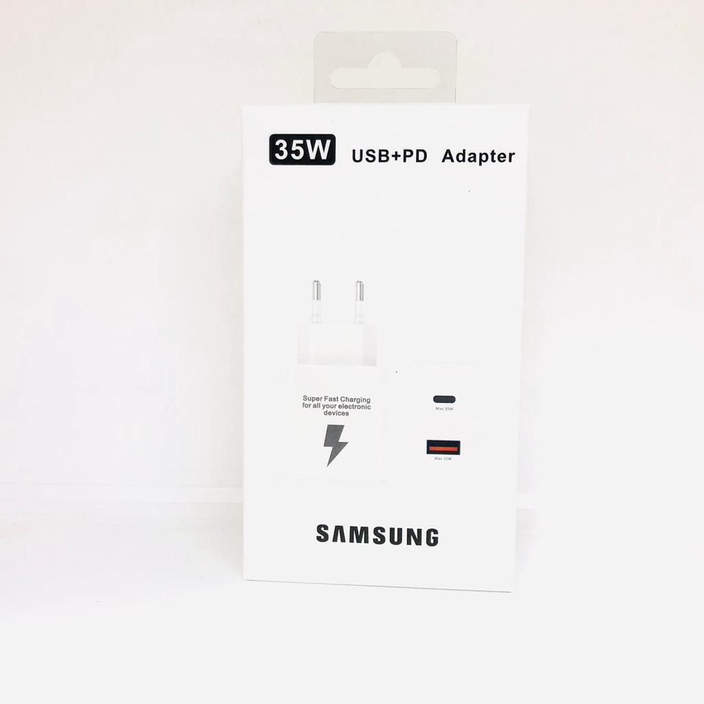 TERBARU Adaptor Batok Samsung 35W Power Adapter Duo Super Fast Charging 35 Watt