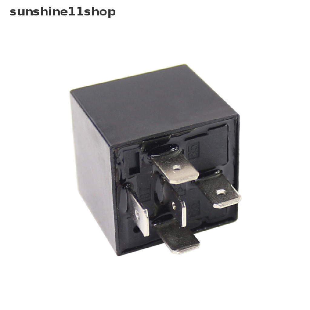 Sho 45 Pin 4P 5P 80A Relay Otomotif Mini Relay Mobil Anti Air Relay Otomotif DC 12V/24V Terminal Relay Untuk Mobil Motor Perahu Auto Kendaraan N