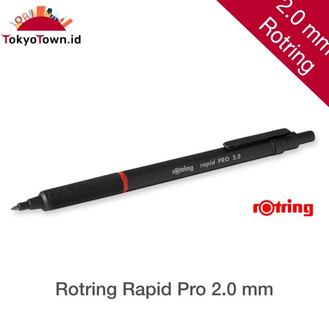 

Rotring Rapid Pro 2.0 mm Drafting Pencil Black