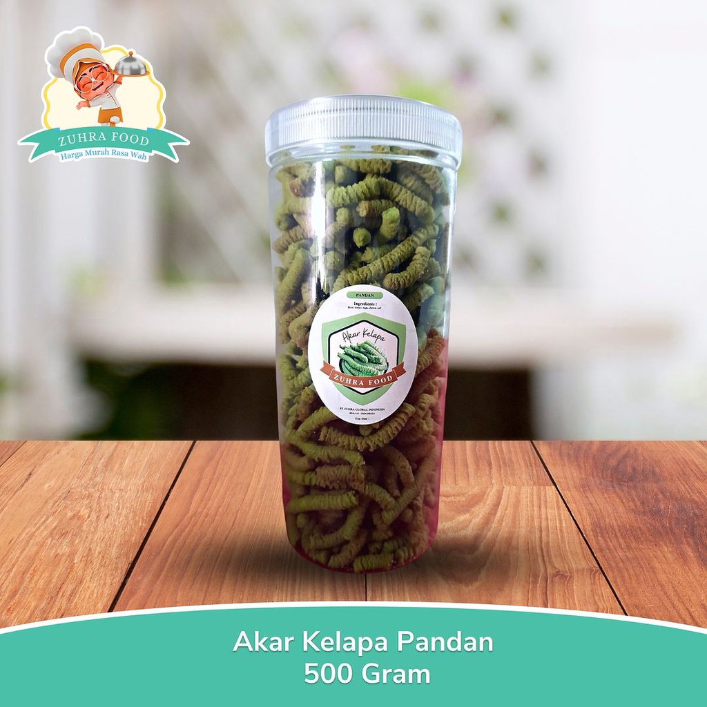 

Kue Akar Kelapa Pandan 500 Gram