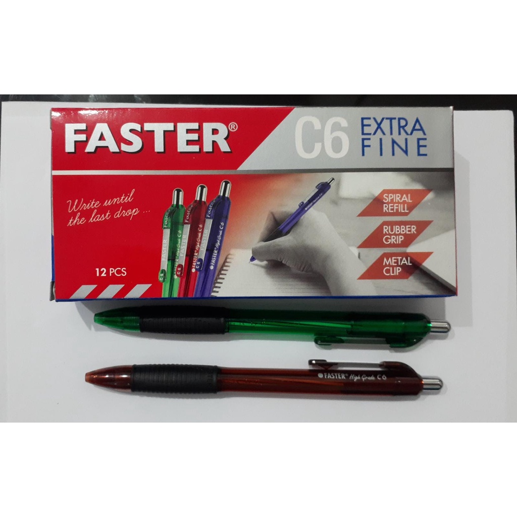 

Terlaris ✨ -Pen Faster C6 0.7 mm (1 lsn)- 2.2.23