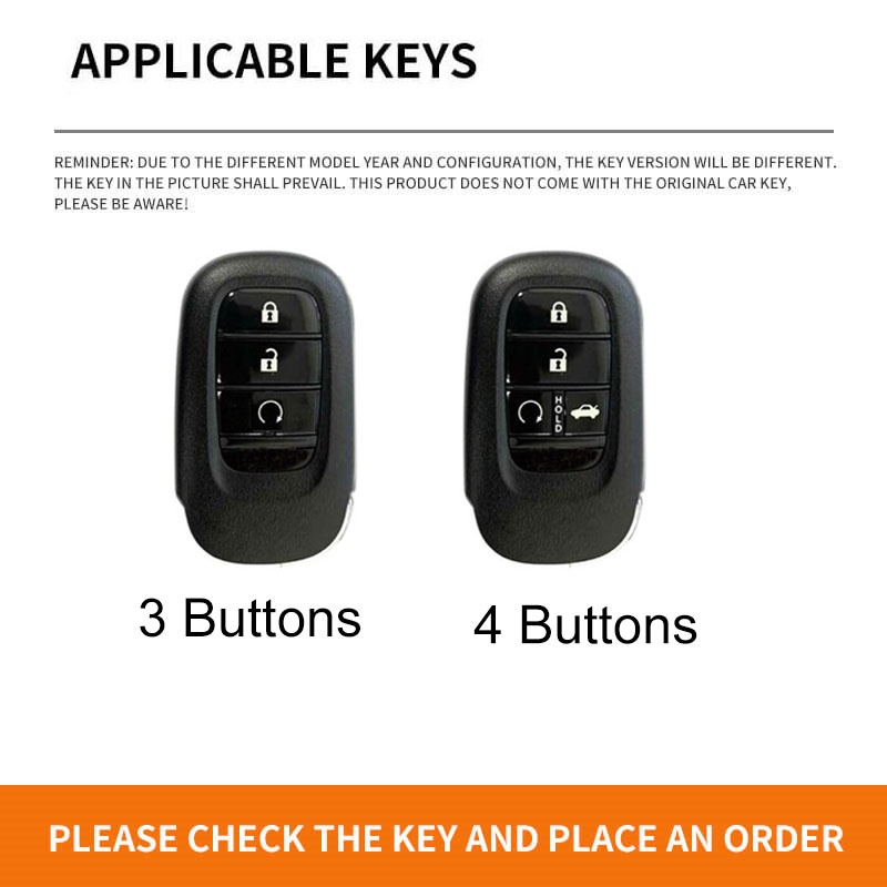 [Tersedia] Honda All-New Civic/Civic FE 2022/HRV 2022-2023 FE RS Luxury Leather Kulit Sapi Asli Case Kunci Mobil Cover KeyChain Key Accessories
