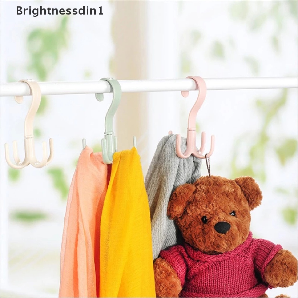 [Brightnessdin1] Gantungan Dinding Baju Hook Tempat Penyimpanan Lemari Gantungan Rak Butik Baru