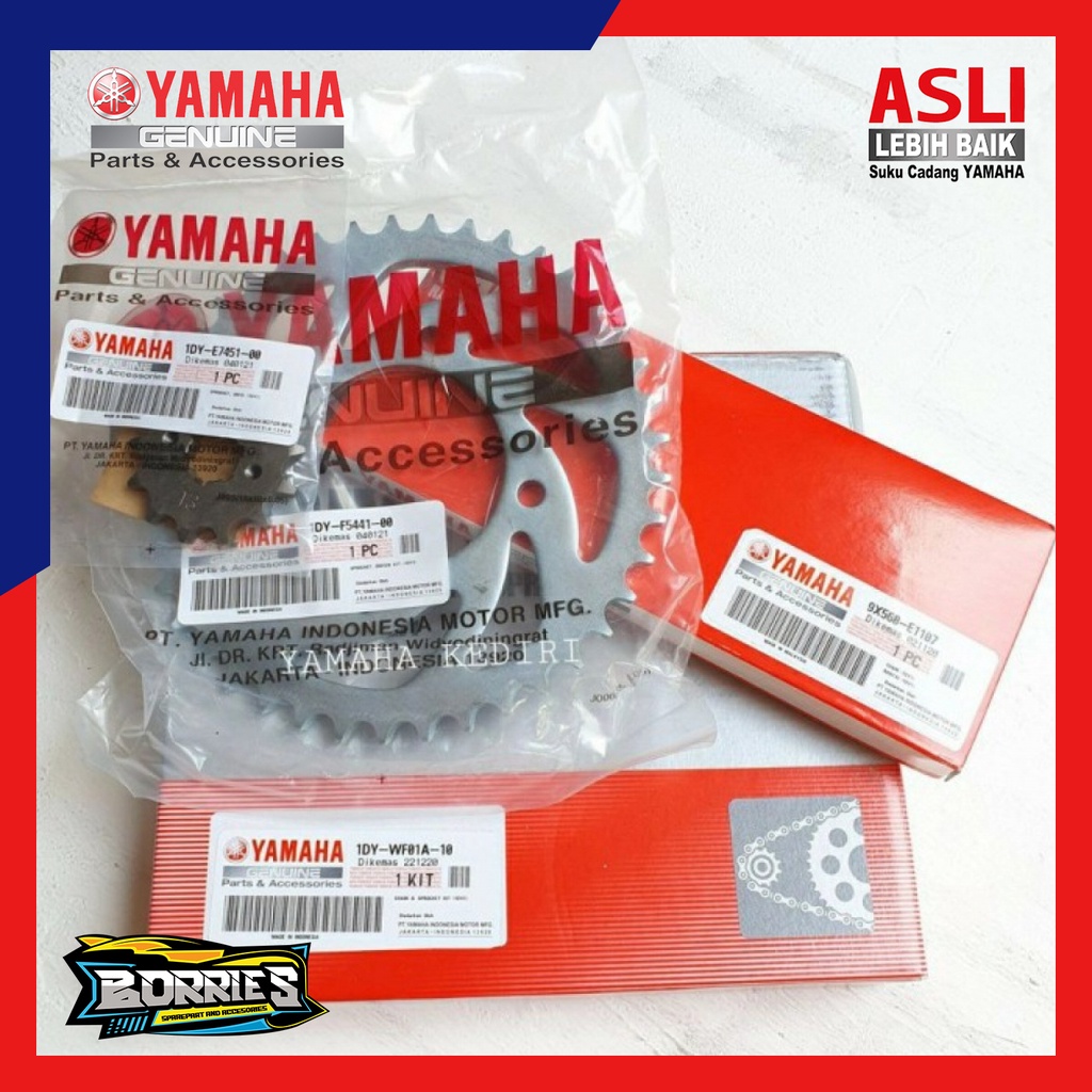 GIR SET GEAR SET JUPITER Z1 F1 1DY-WF01A-10 ORIGINAL 100 YGP