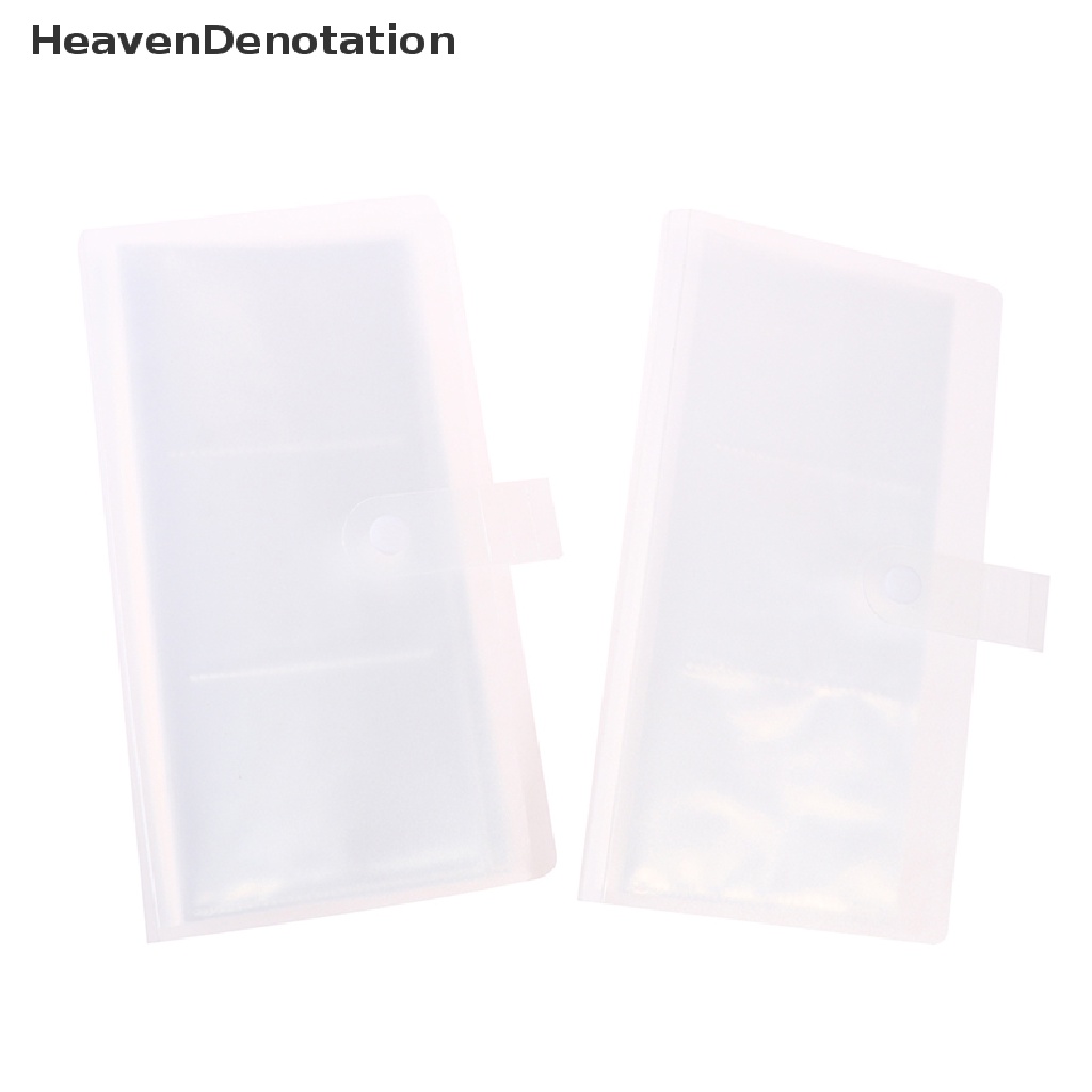 [HeavenDenotation] Stiker Nail Art Case Holder &amp; Nail Stamps Template Holder Album Foto HDV