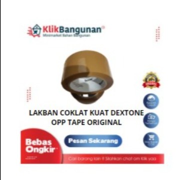 

LAKBAN COKLAT KUAT DEXTONE OPP TAPE ORIGINAL 02