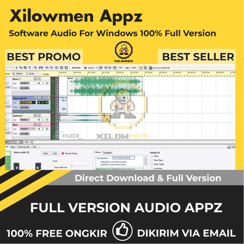 [Full Version] Easy Audio Mixer Pro Lifetime Audio Software WIN OS