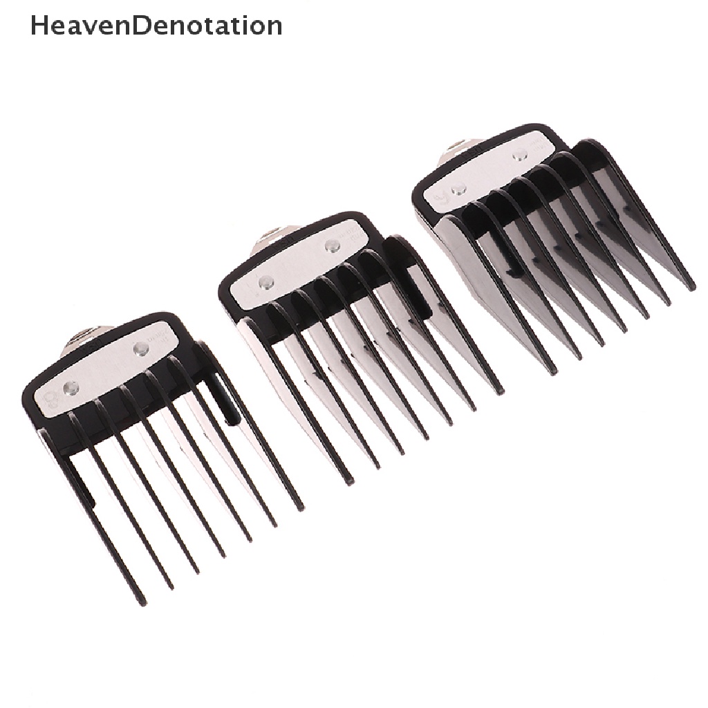 [HeavenDenotation] 10pcs/set Hair Clipper Limit Sisir Panduan Pasang Ukuran Pengganti Barber HDV