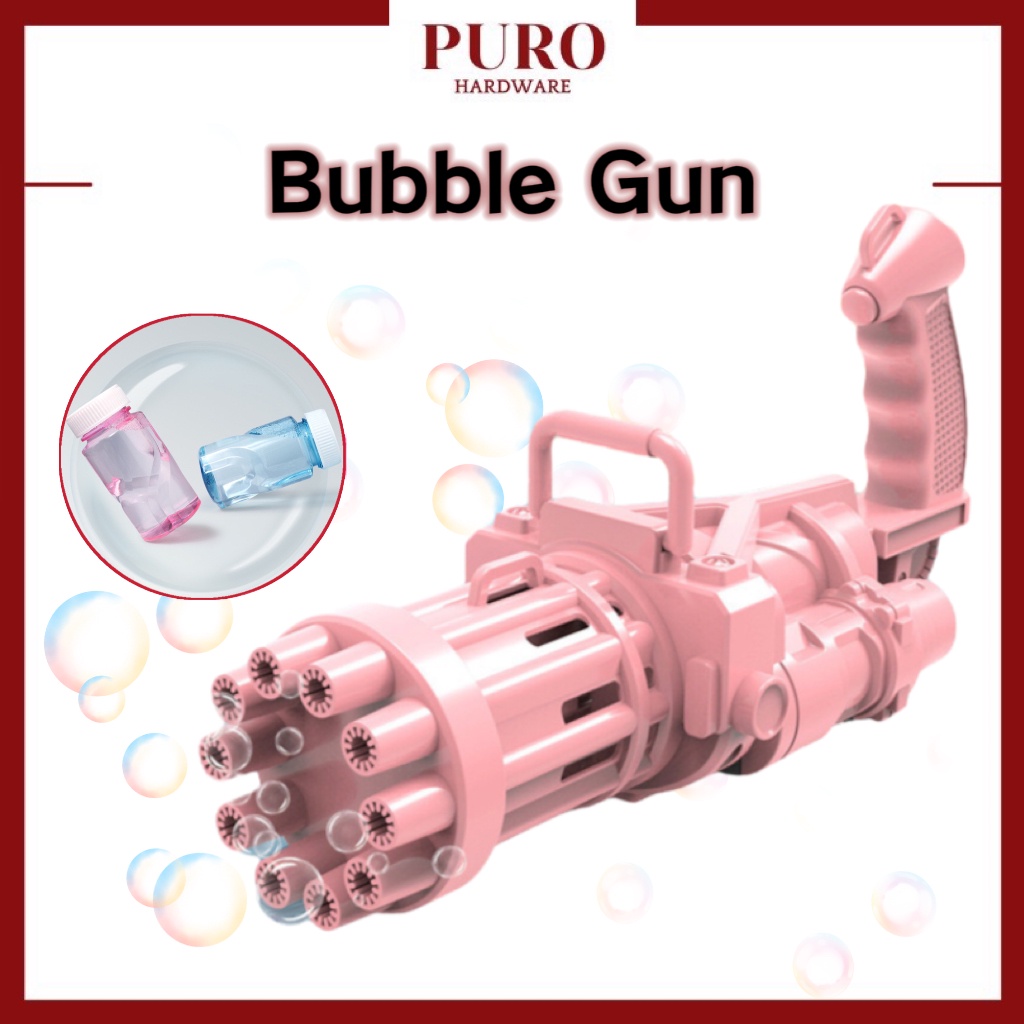 Tembakan Bubble Super / Gatling / Harga Termurah / Mainan Gelembung / Mainan Gelembung Anak / Ukuran Beser
