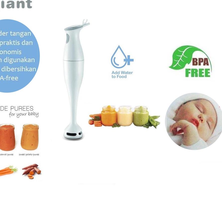 ▼ Little Giant Hand Blender LG-3622 | Blender Tangan MPASI ⅍