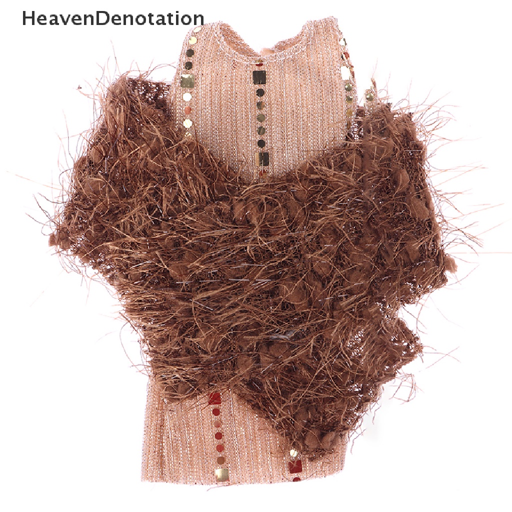 [HeavenDenotation] 1set 30cm Gaun Boneka Selendang Gaun Setelan Boneka Kostum Boneka Hadiah1:6 Gaun Boneka HDV