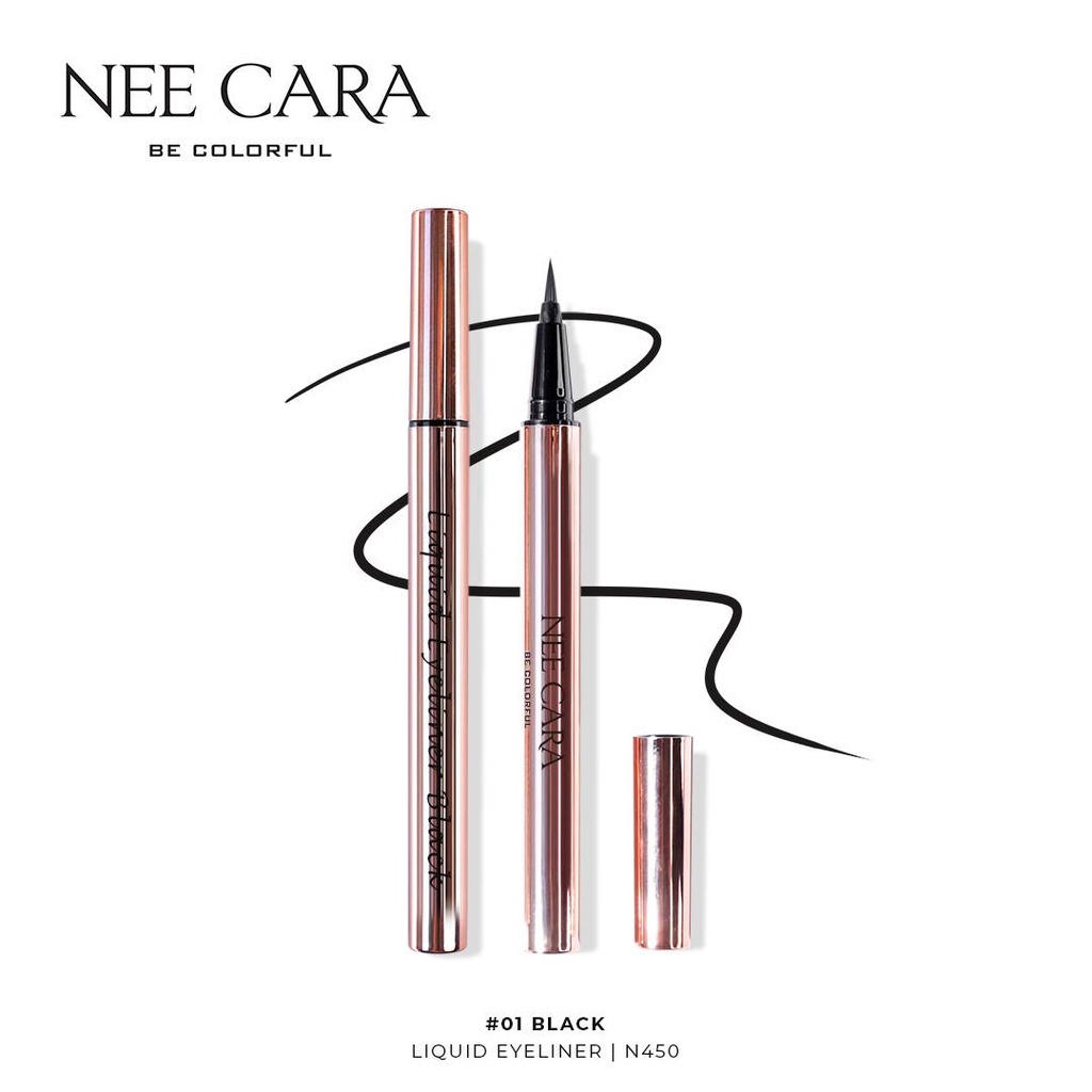 Nee Cara Liquid Eyeliner Waterproof Tahan Lama Sepanjang Hari | TOP SALE since 2016