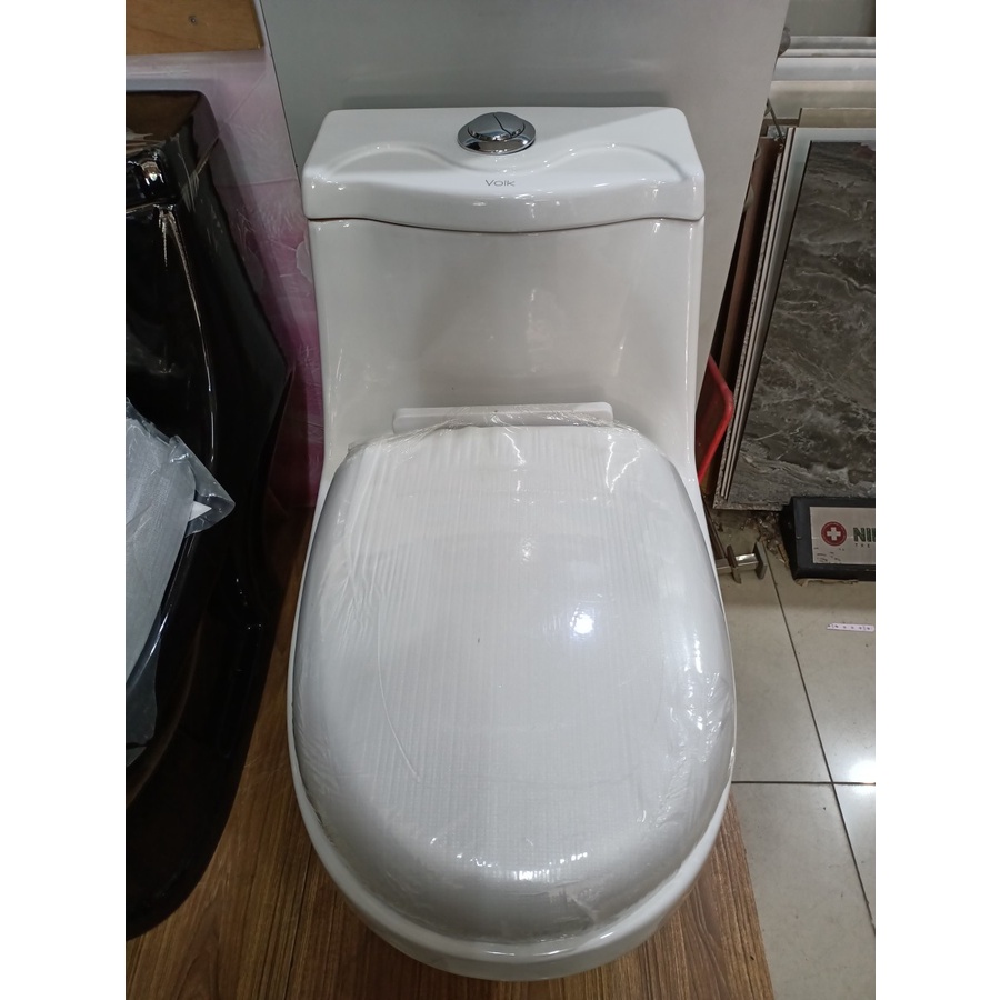 Volk 9009 One Piece Toilet / CLOSET PREMIUM MONOBLOCK MONOBLOK SETARA TOTO / VOLK9009