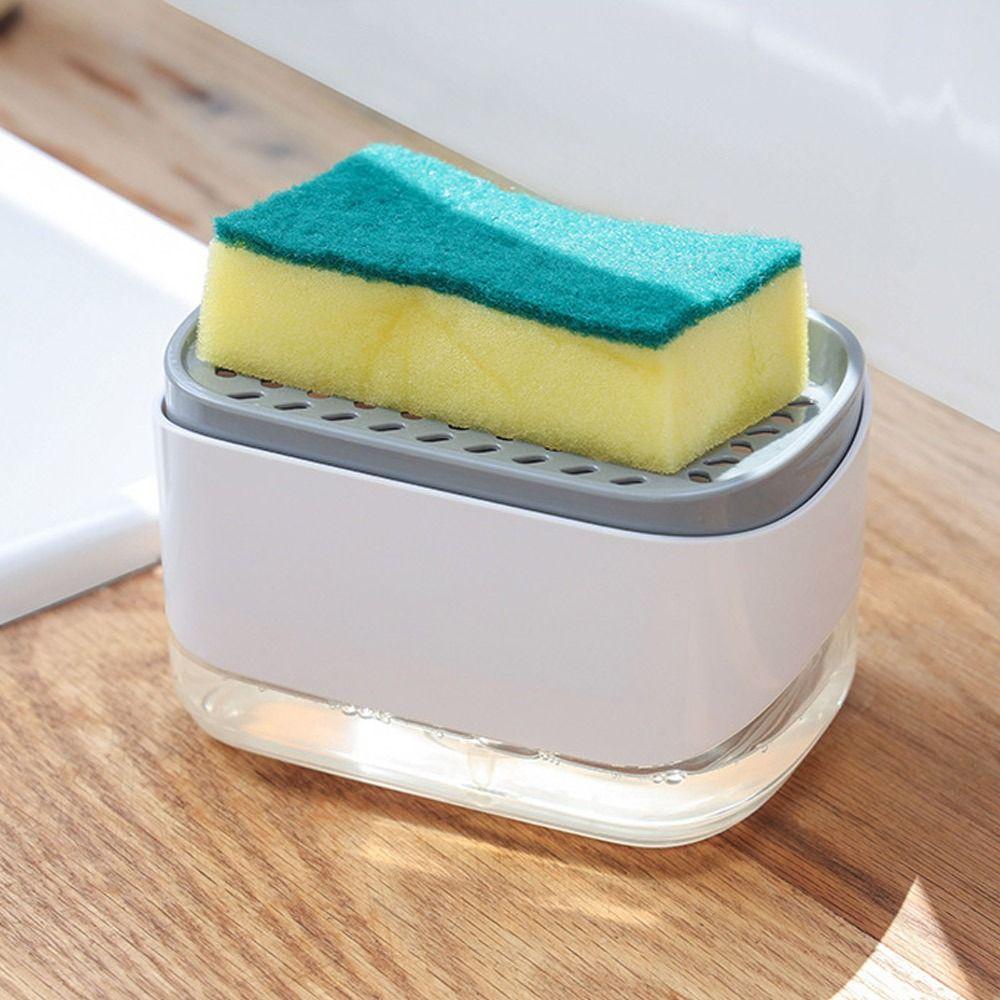 Kotak Sabun Deterjen SOLIGHTER Tahan Lama Dapur Press-type Sponge Case