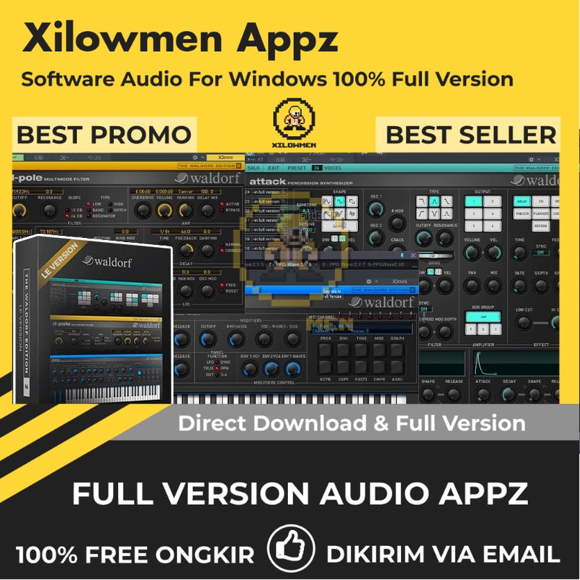 [Full Version] Waldorf Waldorf Edition Pro Lifetime Audio Software WIN OS