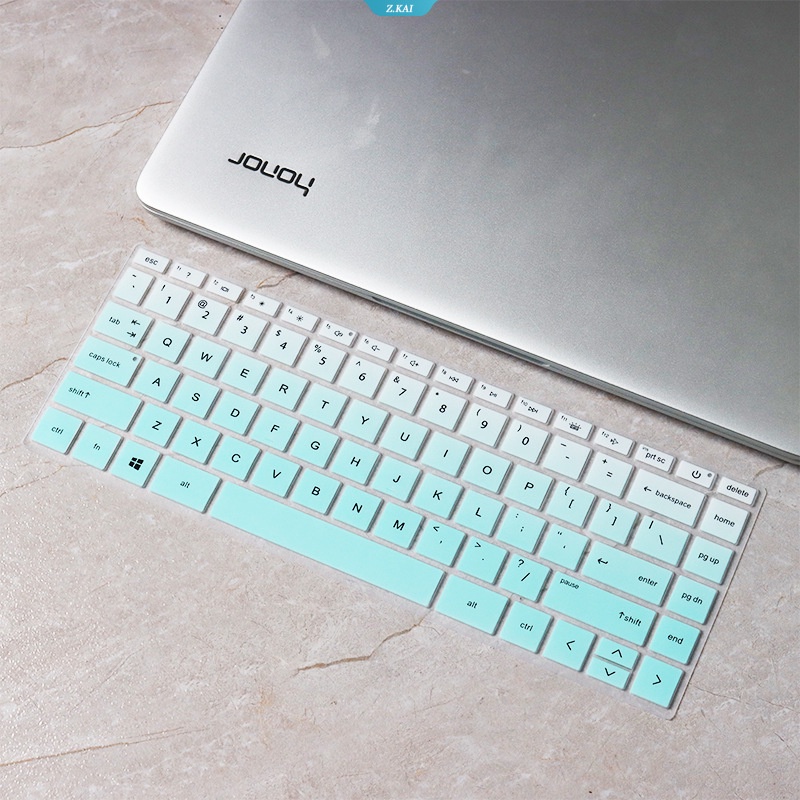English Silicone Keyboard Cover for HP 14 &quot;Keyboard Protector HP 14s X360 DV / DY / EC Series 【 ZK 】