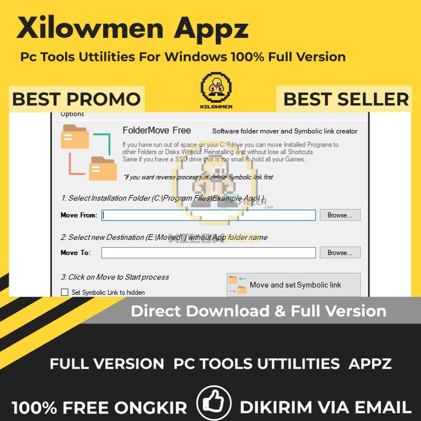 [Full Version] FolderMove Pro PC Tools Software Utilities Lifetime Win OS