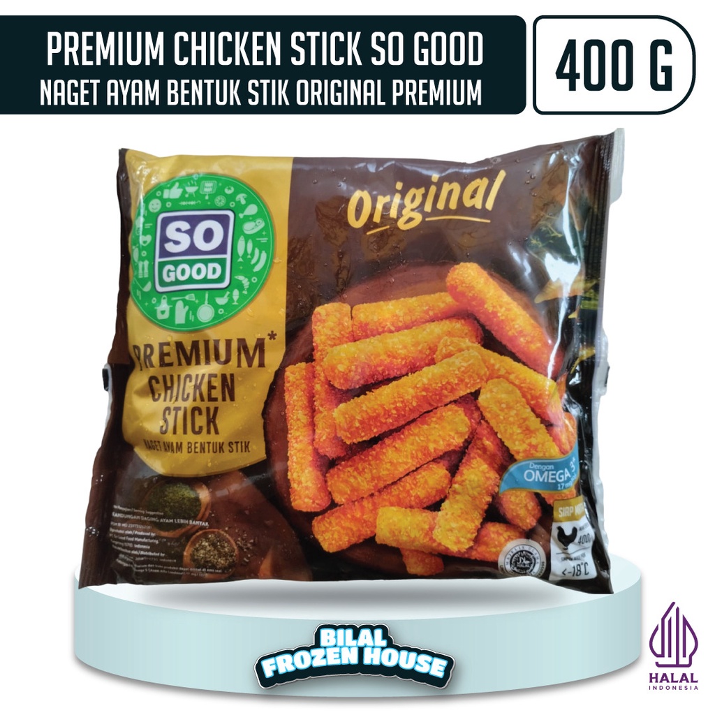 

So Good Chicken Stick Premium 400gr