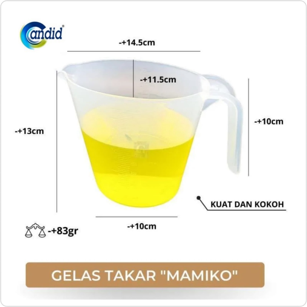 Gelas Takar 500ml 1000ml 2000ml