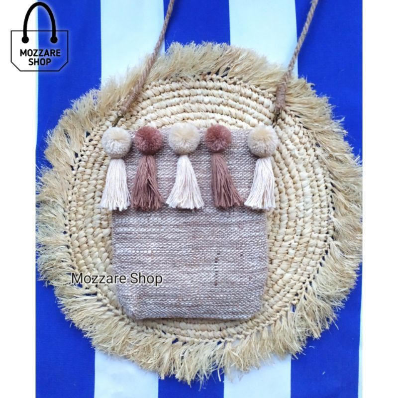 tas selempang wanita tumanggal goni