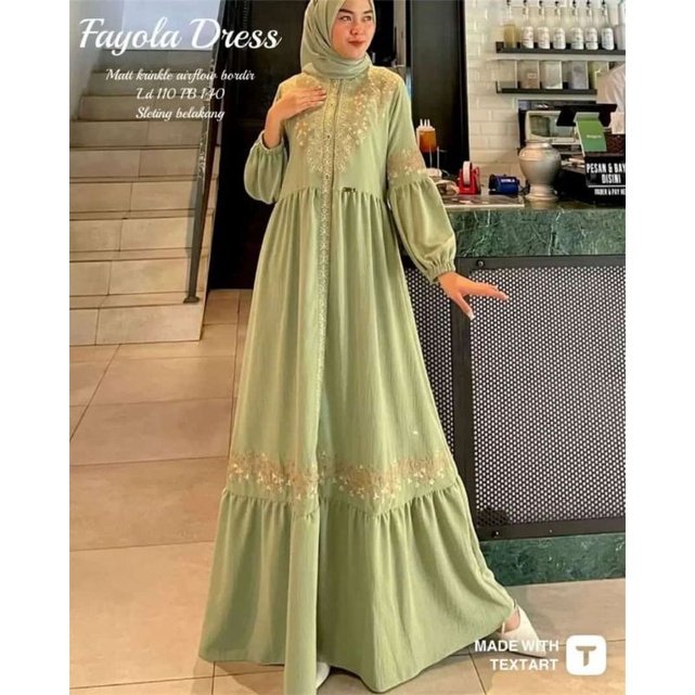 DRESS FAYOLA BORDIR PREMIUM