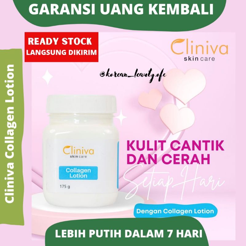 (Free Hadiah) CLINIVA COLLAGEN BODY LOTION/BODY LOTION COLLAGEN CLINIVA ORIGINAL