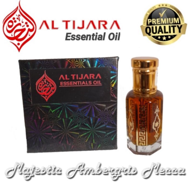 6ml Majestic ambergris meccaParfum oil parfum arab minyak wangi nabi ambar