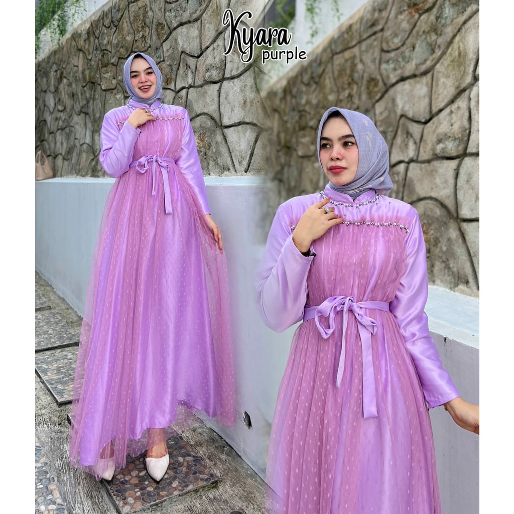 GAMIS PESTA KONDANGAN KYARA DRESS NIKAHAN BRIDESMAID