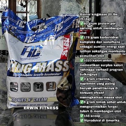 Gainer kingmass 20 lbs (9,1kg) Ronnie Coleman