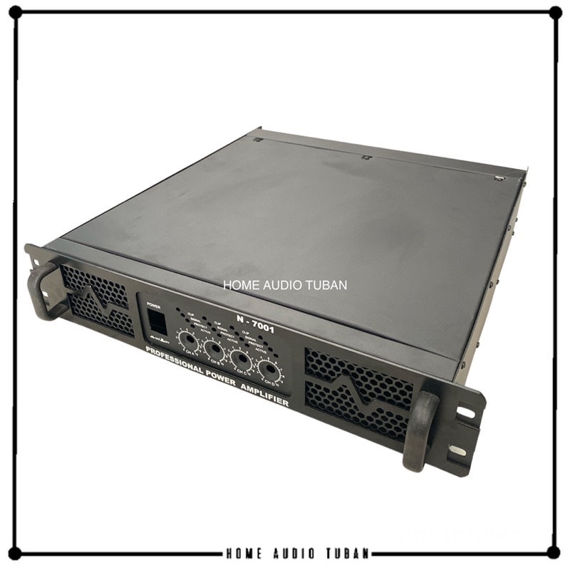 Box Power Amplifier N7001 4 Channel