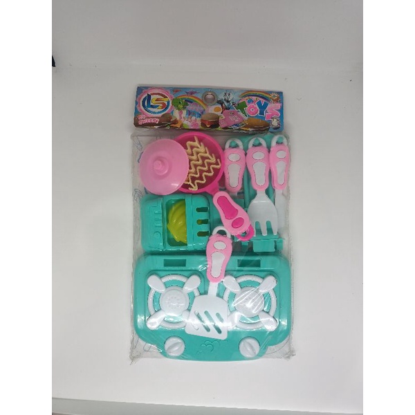 Mainan anak masak masakan kitchen set mie LM1 kompor masakan