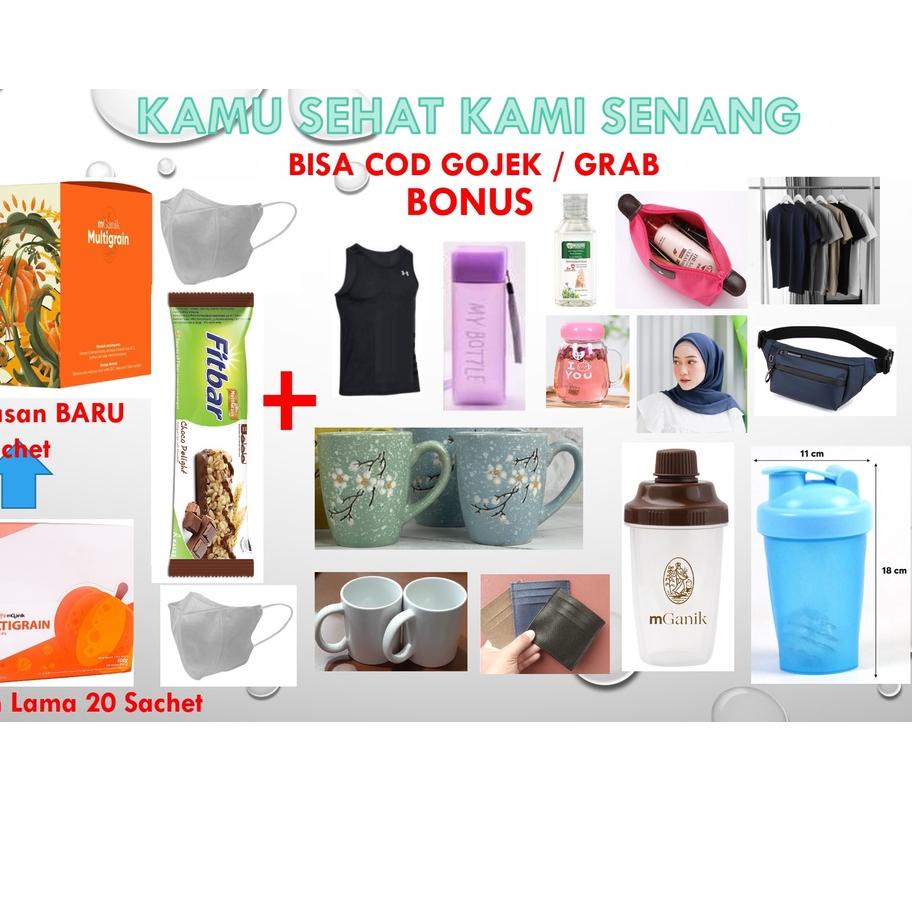 

۩ Mganik Multigrain 1 Box isi 20 Sachet ❈