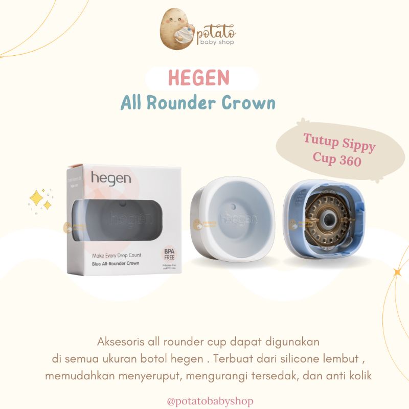 Hegen PCTO™ All-Rounder Crown - Tutup Sippy Cup 360