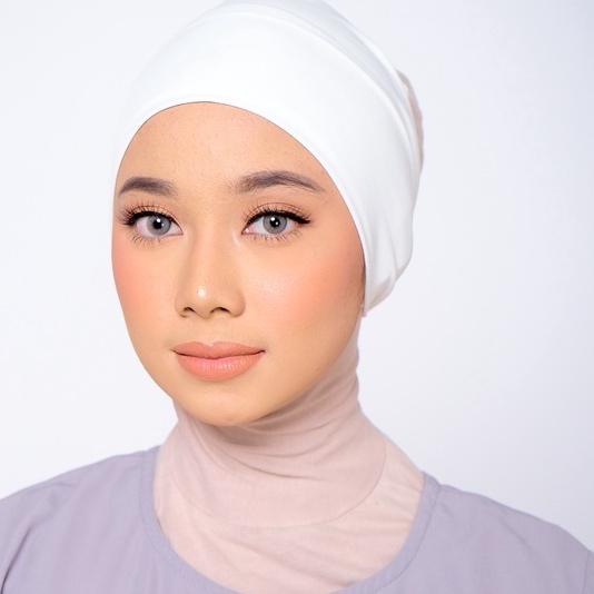 ◌ ZM Zaskia Mecca - Chia Ivory Bandana Ciput ☉