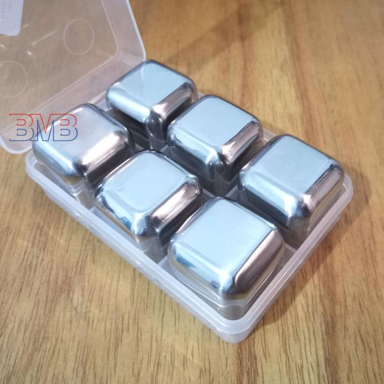 

rzv10 ENAM Es Batu Stainless Steel Ice Cube ,.,.,.,.,.,