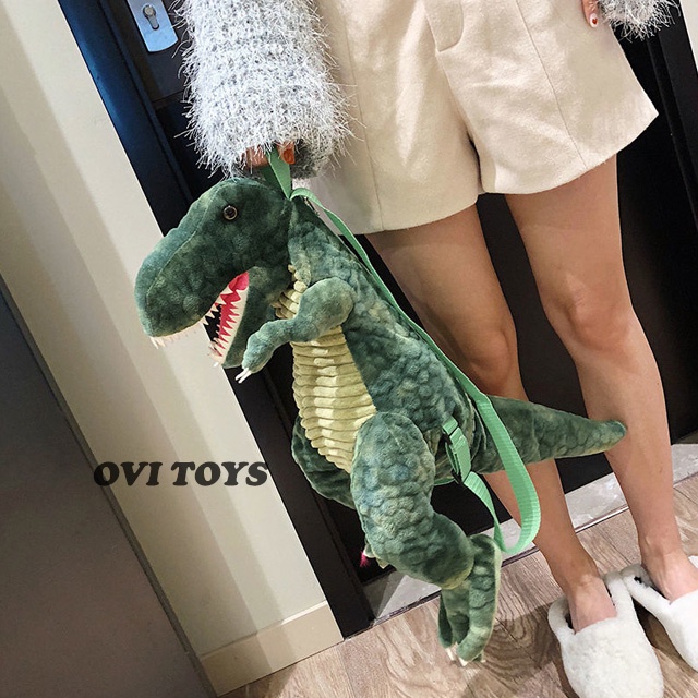 Tas Ransel Dinosaurus Tyrex / Backpack Dinosaurus / Tas Boneka Anak 60cm