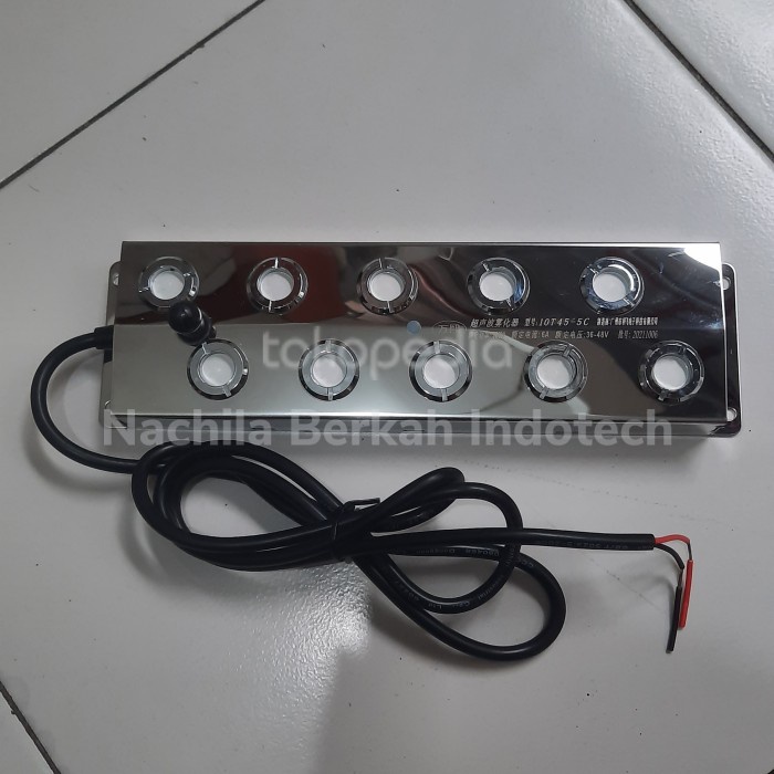 Terlaris Mist Maker 10 Mata Adaptor Anti Air Fogger Embun Humidifier Walet