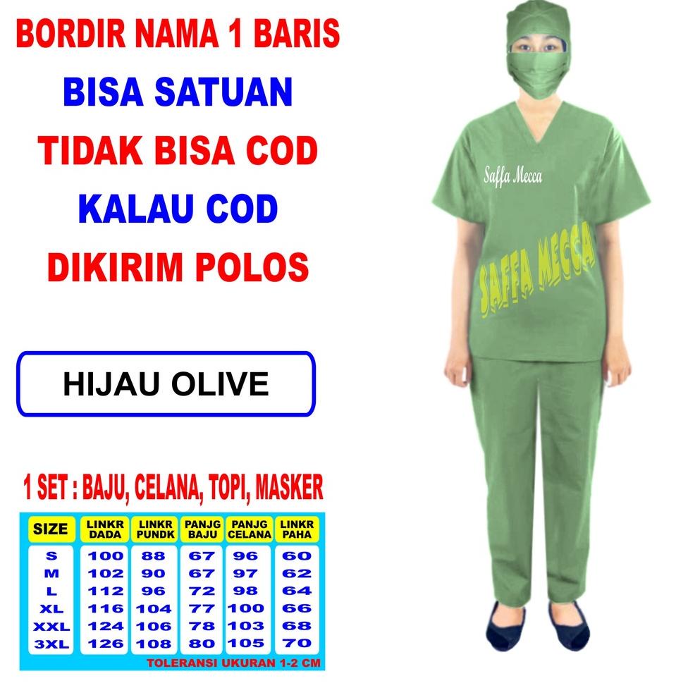 ✨12.12✨ COD BAJU OKA BORDIR NAMA  / BORDIR NAMA  BAJU OKA / SERAGAM OKA  BORDIR NAMA  / BAJU JAGA / 